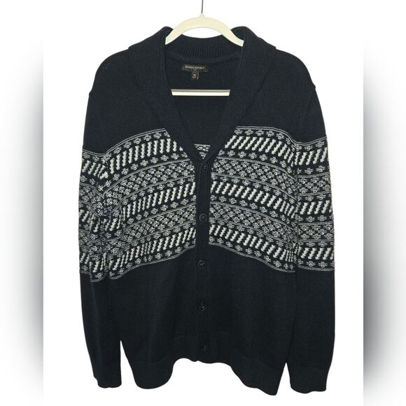Banana Republic Mens knit cardigan sweater XL - Picture 1 of 4